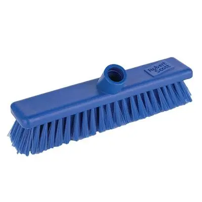 Washable Broom 30cm Stiff Blue 