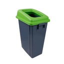 Eco Recycling Buddy Bin 60L & Lid - Green