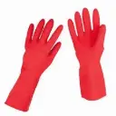 Household Gloves Large Red/Pink