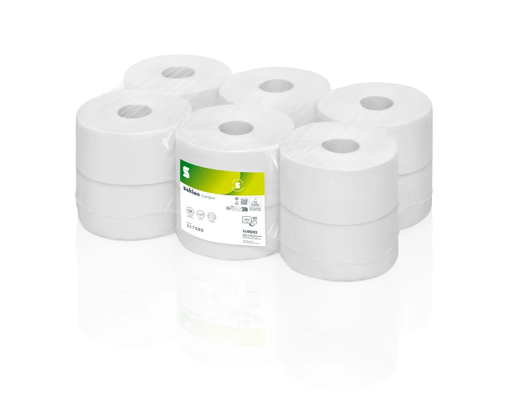 Satino CF2 Centrepull Toilet Roll Recycled (Pack of 12)