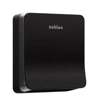 Hyginity Interfold Towel Dispenser S Black