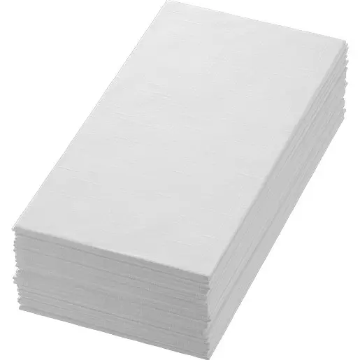 Duni Napkins Dunilin 1/8 Fold 48x48cm White 216