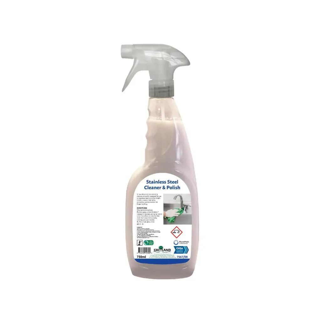 Stainless Steel Cleaner & Polish 6x750ml 