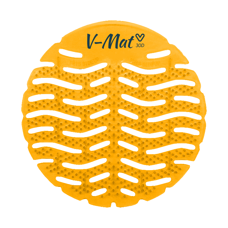 V-Mat Urinal Screen Orange - Pack of 10 