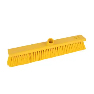 [RS104950Y] Washable Broom 45cm Stiff Yellow