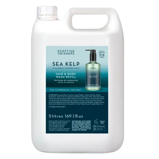 [SK.836.419] Sea Kelp Hair & Body Wash Refill Bottle 2x5 Litre