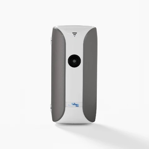 [VIBE-PRO-WS] Vibe Pro® Dispenser White/Silver