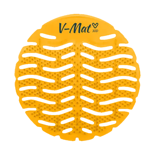 [ESVIVWA30OR] V-Mat Urinal Screen Orange - Pack of 10 