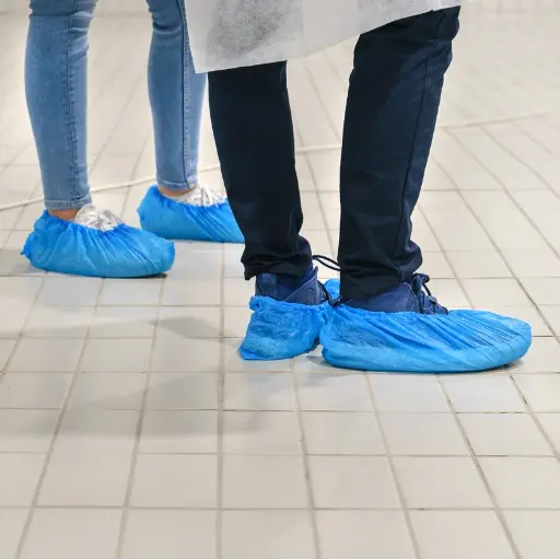[INC-500211] Blue Disposable Overshoes (100 per pack)