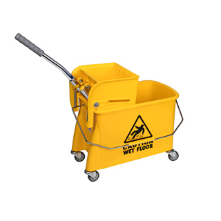 [RS101248Y] Microspeedy Bucket & Wringer Yellow - 20 Litre