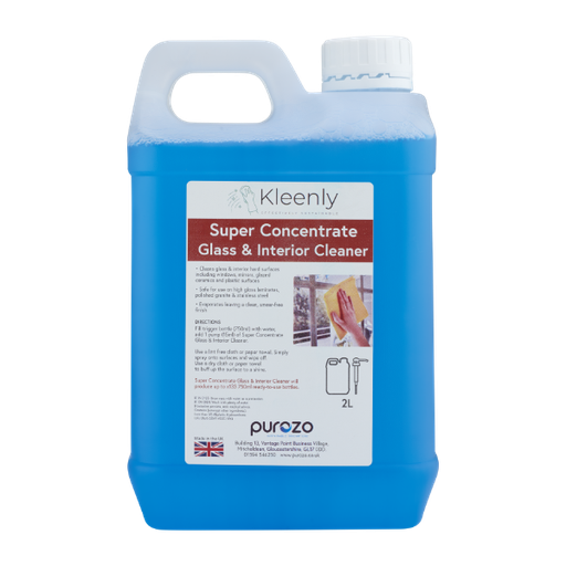 [G.2367/01] Kleenly Glass and Interior Cleaner Super Concentrate - 2 Litre 
