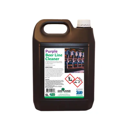 [G.1731/01] Purple Beer Line Cleaner - 5 Litre