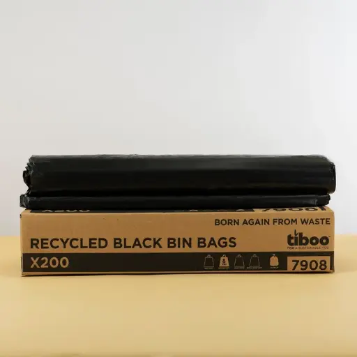 [H7908] Standard Black Refuse Sack - Case of 200