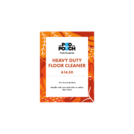 [PIP.A1450.LABEL] Pod in a Pouch Heavy Duty Floor Cleaner (for tubs)